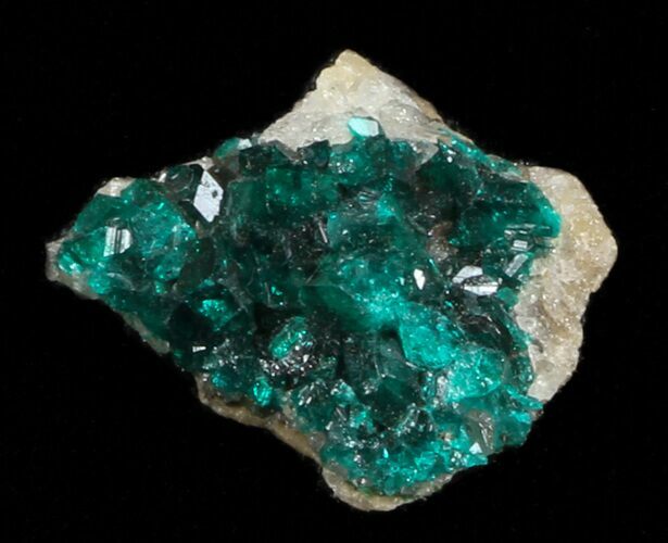 Thumbnail Emerald-Green Dioptase Crystals - Kazakhstan #34974